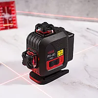 Лазерный уровень RGK PR-4D Red с красным лучом