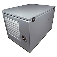 Бензиновый генератор FUBAG BS 19000 A ES в тихом зимнем кожухе 1600 RAL 7024