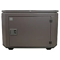 Бензиновый генератор FUBAG BS 8000 A ES в супертихом зимнем кожухе 1400SS RAL 8019