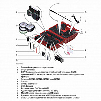 Комплект GNSS-приемника ровера Leica GS18T (GSM и радио)+CS20 Disto